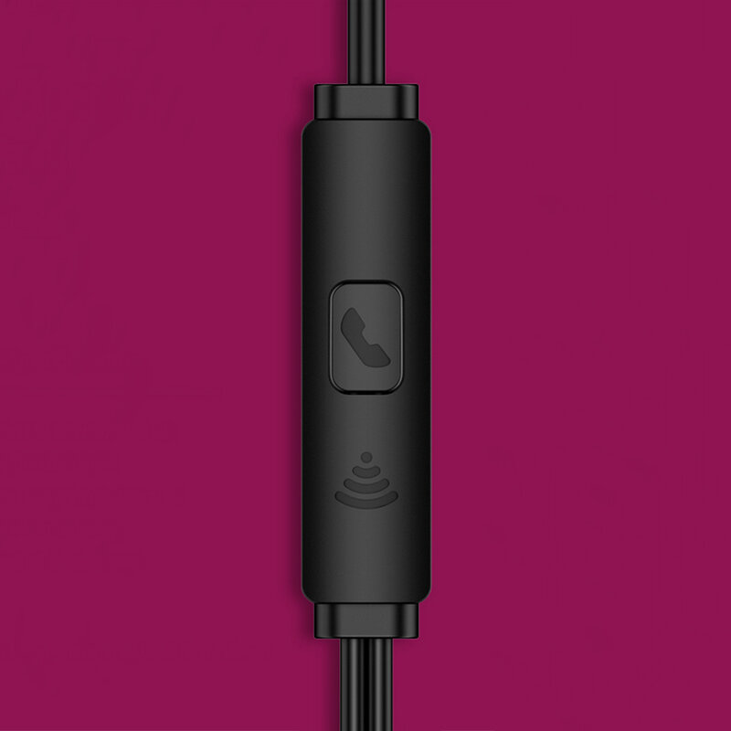 Casti In-Ear Cu Microfon USAMS EP-36 Metal Earphone 1.2m - US-SJ361 - Cenusiu