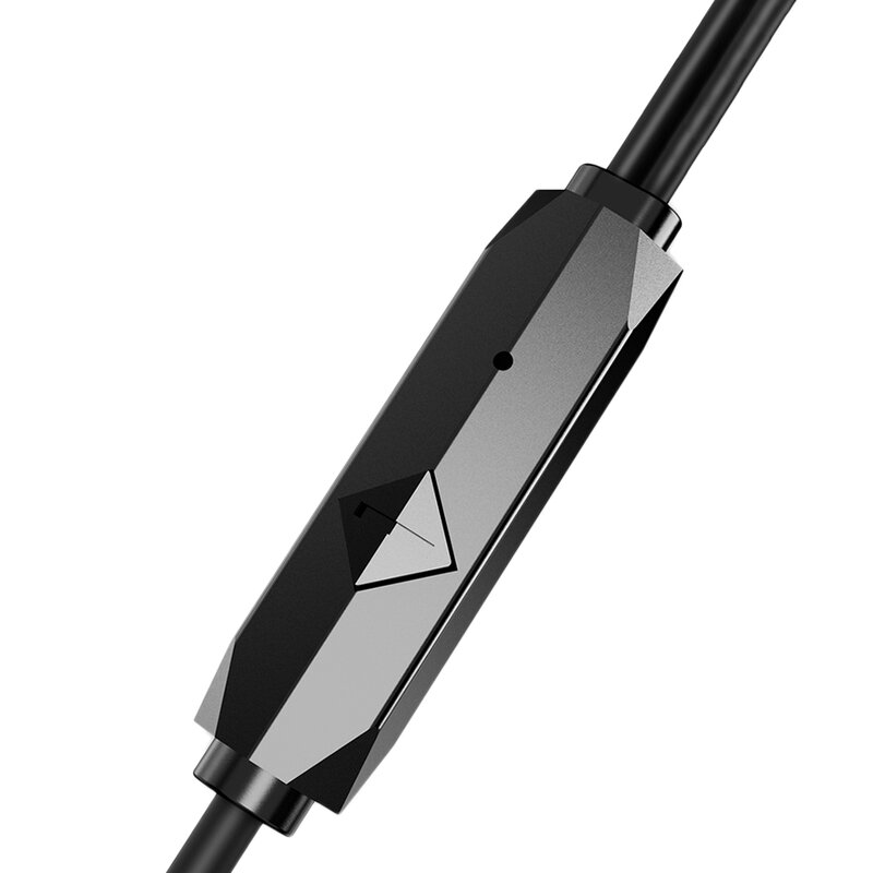 Casti In-Ear Cu Microfon USAMS EP-38 Electroplating Earphone Wire 3.5mm 1.2m - US-SJ383 - Negru