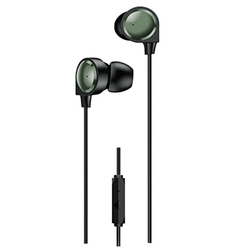 Casti In-Ear Cu Microfon USAMS EP-40 Earphone With Jack 3.5mm 1.2m - US-SJ421 - Negru