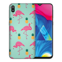 Skin Samsung Galaxy M10 - Sticker Mobster Autoadeziv Pentru Spate - Flamingo