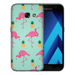 Skin Samsung Galaxy A3 2017 A320 - Sticker Mobster Autoadeziv Pentru Spate - Flamingo