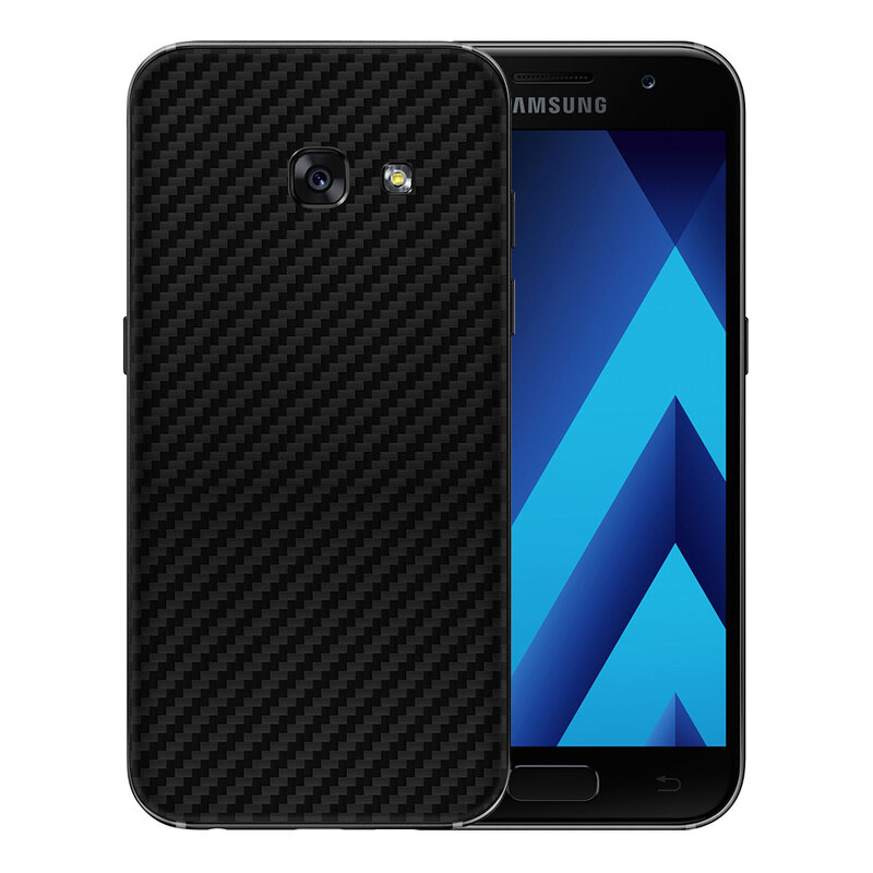 Skin Samsung Galaxy A3 2016 A310 - Sticker Mobster Autoadeziv Pentru Spate - Carbon Black