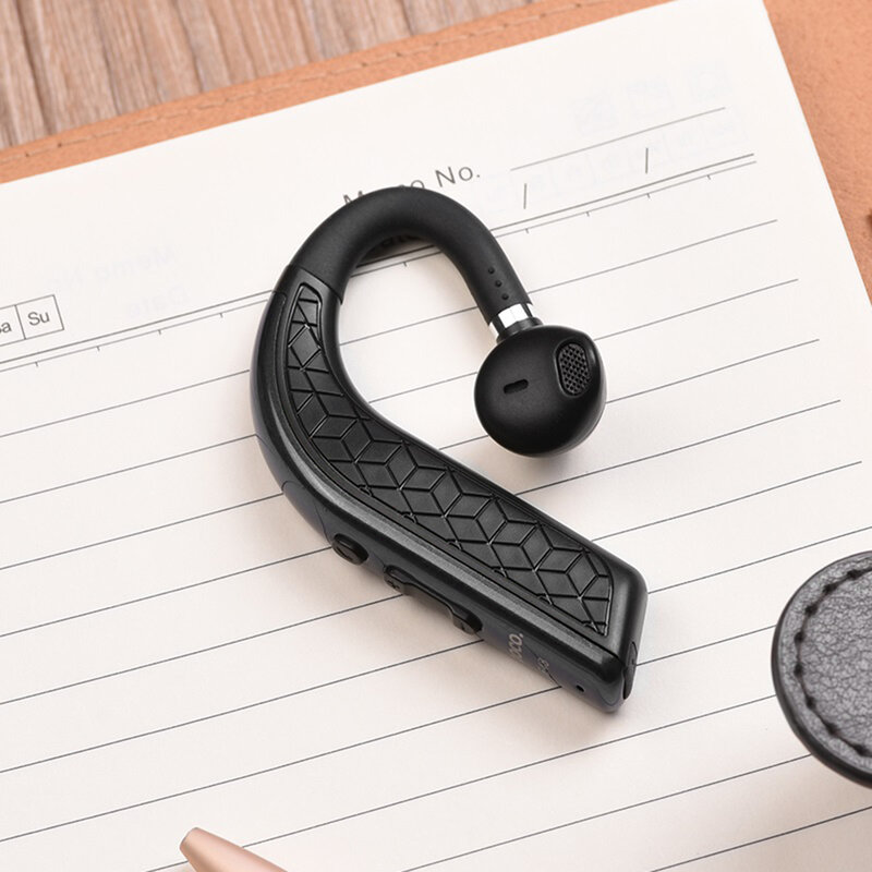 Casca Bluetooth Hoco E48 Superior Business Wireless Headset Left/Right BT V5.0 18h - Negru