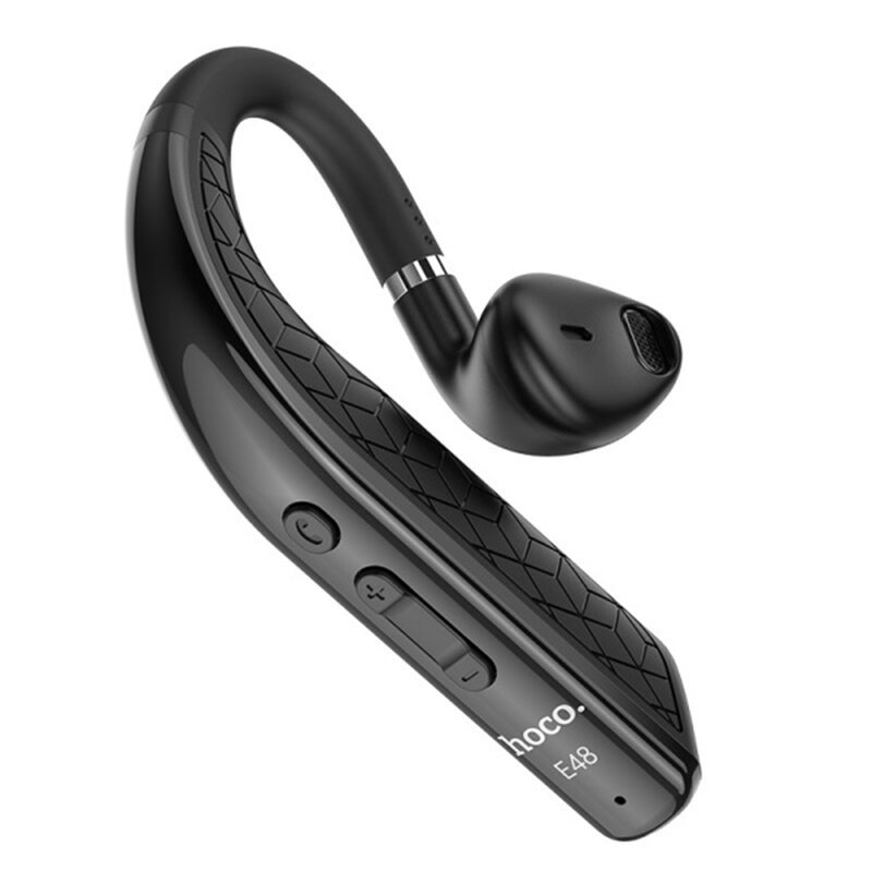 Casca Bluetooth Hoco E48 Superior Business Wireless Headset Left/Right BT V5.0 18h - Negru