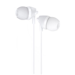 Casti In-Ear Cu Microfon USAMS EP-39 Plastic Earphone 1.2m - US-SJ387 - Alb