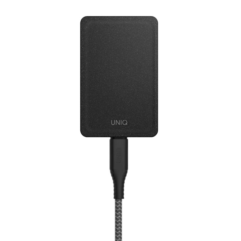 Incarcator Priza Uniq Versa Slim Kit 18W Type-C Universal Adapter + Cablu De Incarcare Type-C 1.2m - Negru