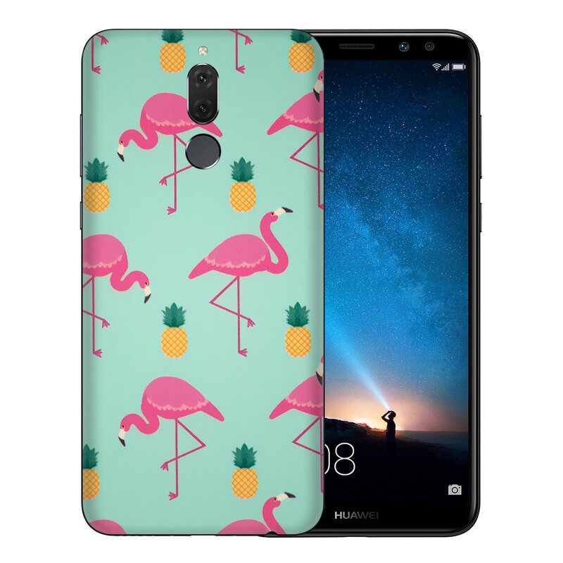 Skin Huawei Mate 10 Lite - Sticker Mobster Autoadeziv Pentru Spate - Flamingo
