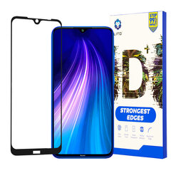 Folie Sticla Xiaomi Redmi Note 8T Lito Strongest Edges Cu Rama - Negru