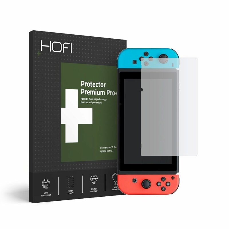 Folie Sticla Nintendo Switch Hofi Glass Pro+ 9H - Clear