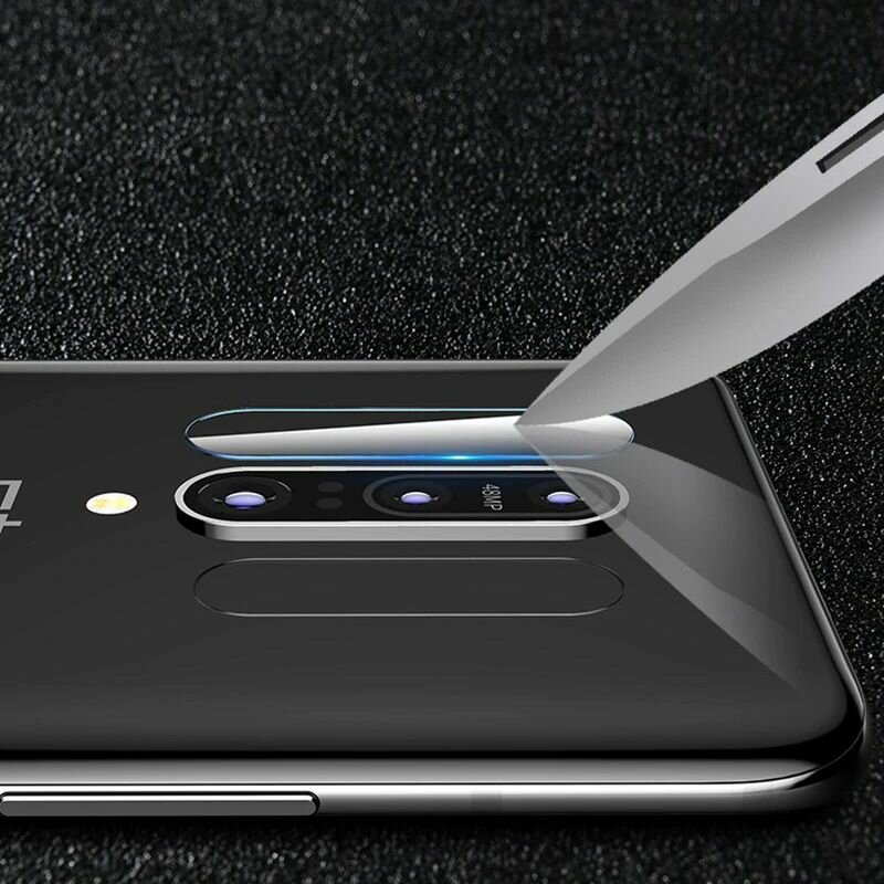 Folie Sticla Camera OnePlus 7T Pro Mocolo Back Lens 9H - Clear