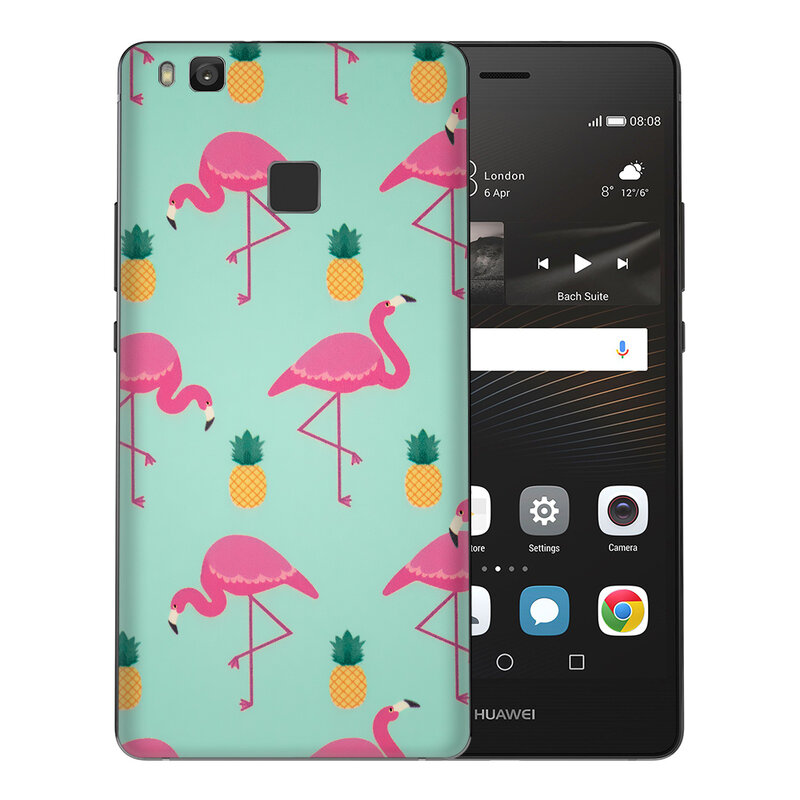Skin Huawei P9 Lite - Sticker Mobster Autoadeziv Pentru Spate - Flamingo