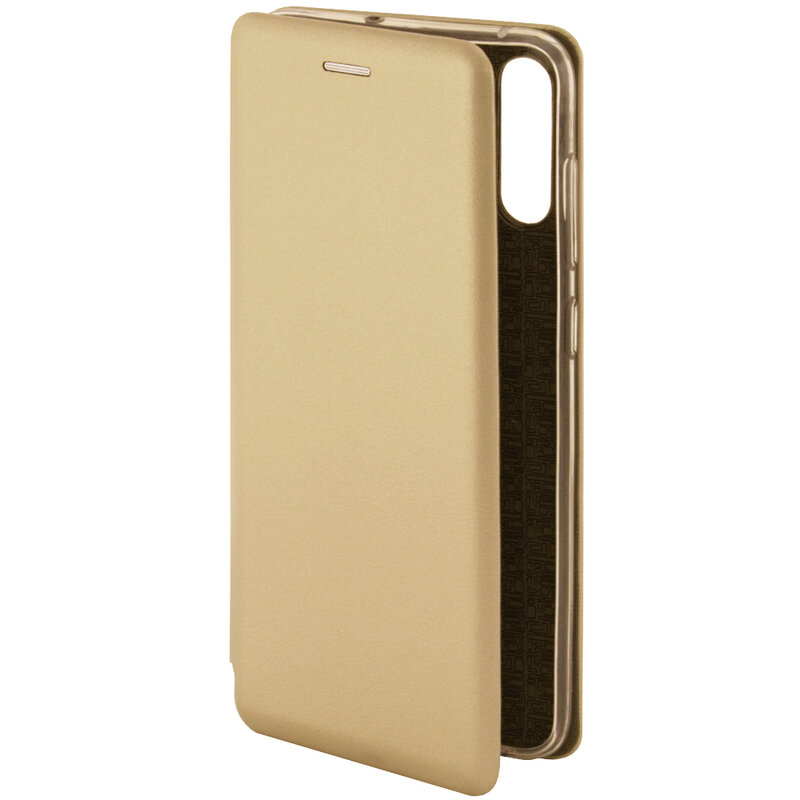 Husa Samsung Galaxy A70s Flip Magnet Book Type - Gold