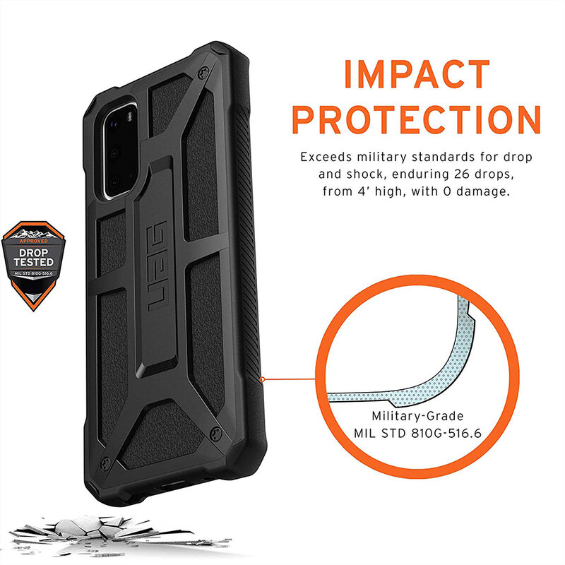 Husa Samsung Galaxy S20 UAG Monarch originala, negru