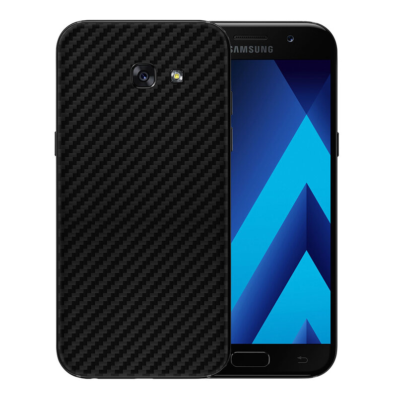 Skin Samsung Galaxy A5 2017 A520 - Sticker Mobster Autoadeziv Pentru Spate - Carbon Black