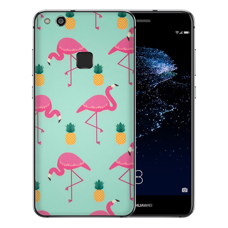 Skin Huawei P10 Lite - Sticker Mobster Autoadeziv Pentru Spate - Flamingo