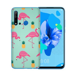 Skin Huawei Nova 5 Pro - Sticker Mobster Autoadeziv Pentru Spate - Flamingo