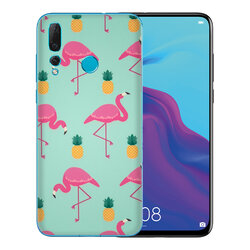 Skin Huawei Nova 3 - Sticker Mobster Autoadeziv Pentru Spate - Flamingo