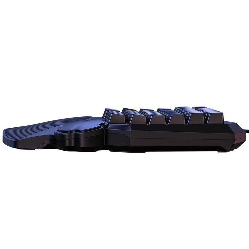 Tastatura Gaming Baseus Gamo One-Handed Blue Switch Mecanica Universala - GMGK01-01 - Negru