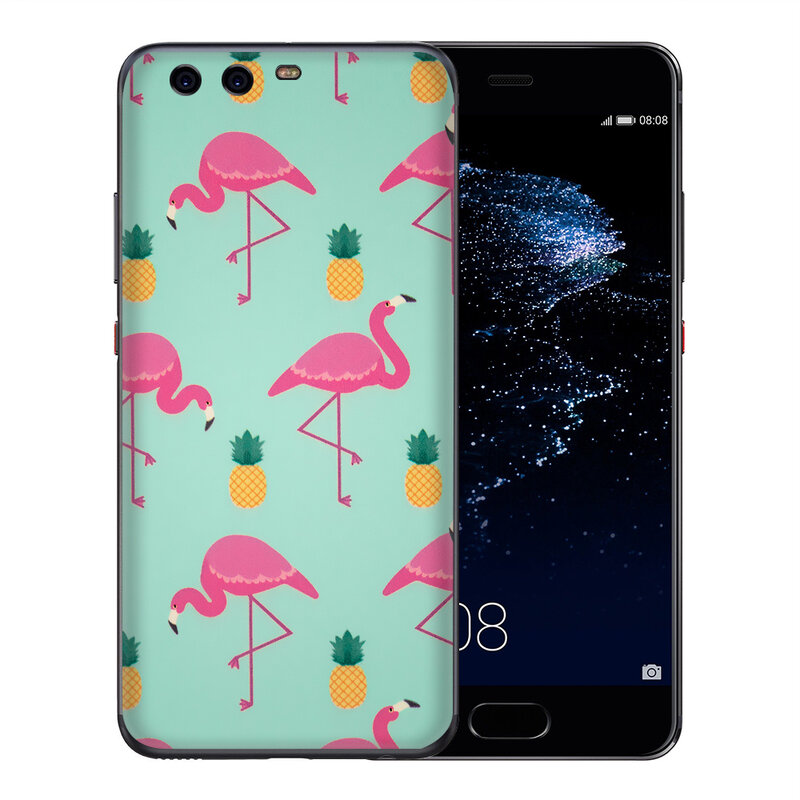 Skin Huawei P10 - Sticker Mobster Autoadeziv Pentru Spate - Flamingo