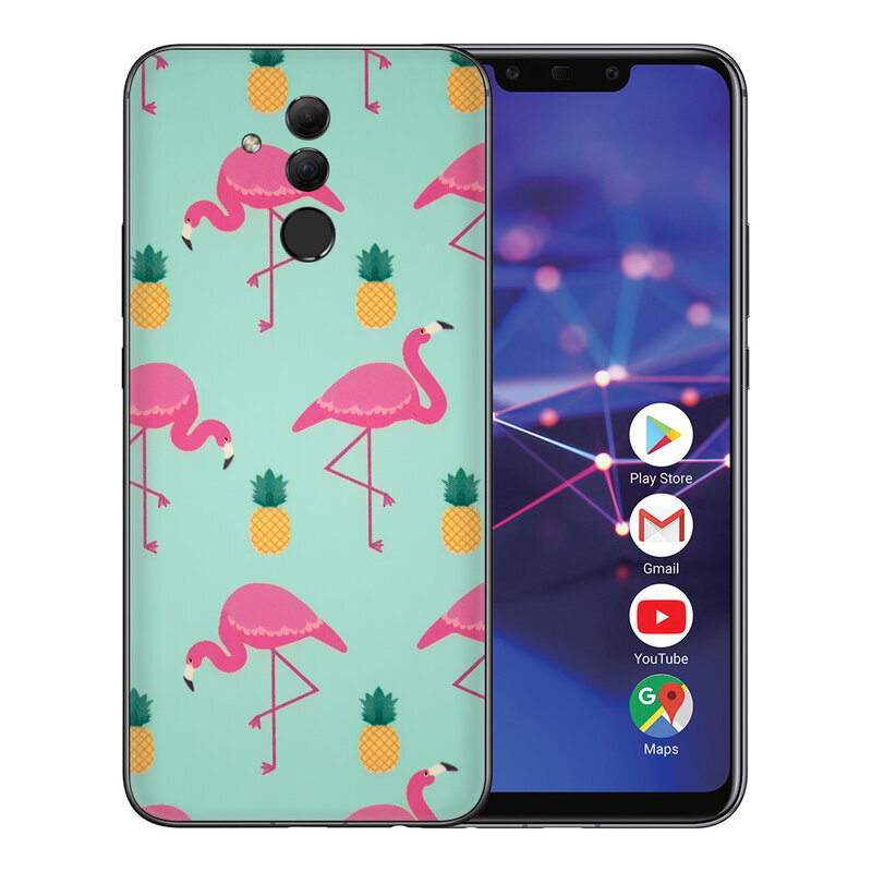 Skin Huawei Mate 20 Lite - Sticker Mobster Autoadeziv Pentru Spate - Flamingo