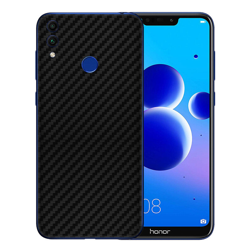 Skin Huawei Honor 8C - Sticker Mobster Autoadeziv Pentru Spate - Carbon Black