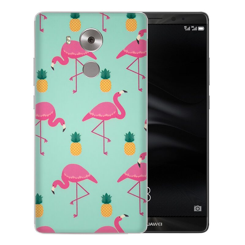 Skin Huawei Mate 8 - Sticker Mobster Autoadeziv Pentru Spate - Flamingo