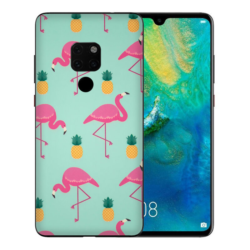 Skin Huawei Mate 20 - Sticker Mobster Autoadeziv Pentru Spate - Flamingo
