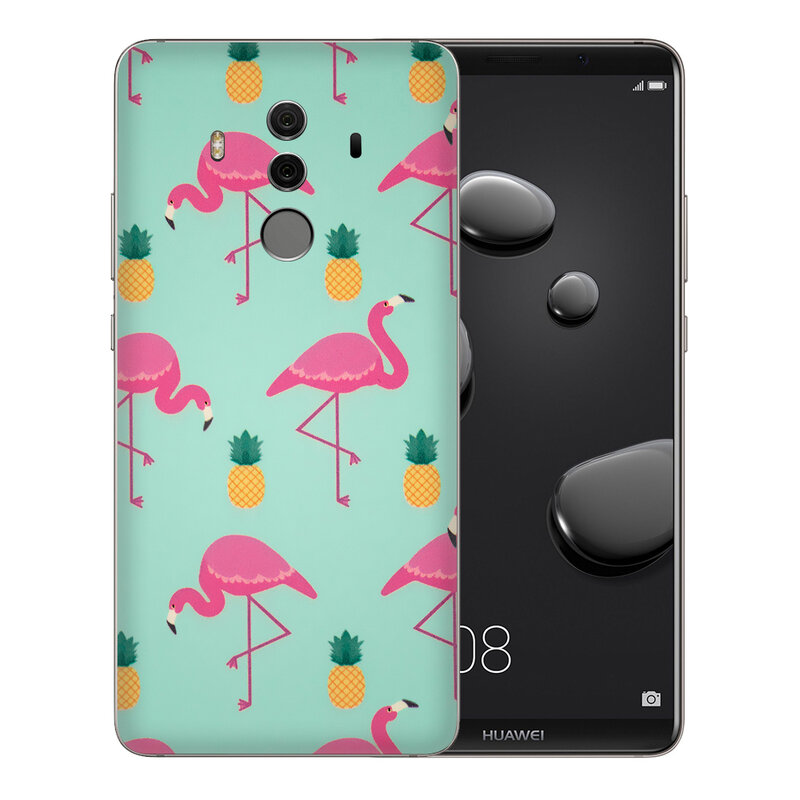 Skin Huawei Mate 10 Pro - Sticker Mobster Autoadeziv Pentru Spate - Flamingo