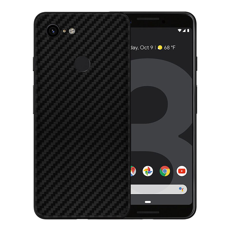 Skin Google Pixel 3 XL - Sticker Mobster Autoadeziv Pentru Spate - Carbon Black