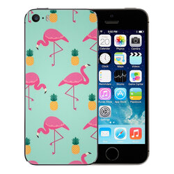 Skin iPhone 5S - Sticker Mobster Autoadeziv Pentru Spate - Flamingo