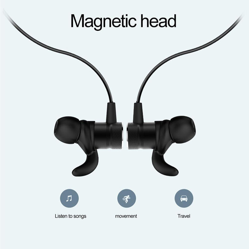 Casti In-Ear Hoco ES8 Nimble Wireless Headset Bluetooth Earphone Sporting Stereo - Negru