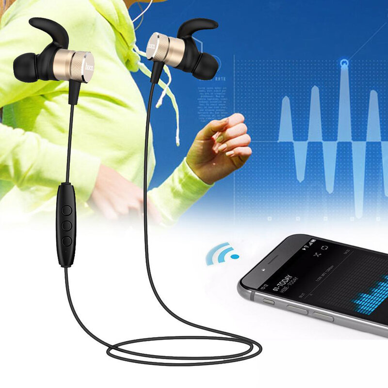 Casti In-Ear Hoco ES8 Nimble Wireless Headset Bluetooth Earphone Sporting Stereo - Negru