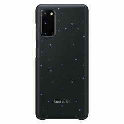 Husa Originala Samsung Galaxy S20 5G Smart Led Cover - Negru
