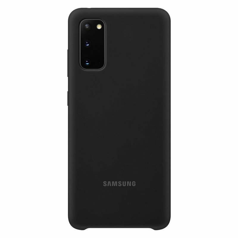 Husa Originala Samsung Galaxy S20 Smart Clear View Cover - Negru