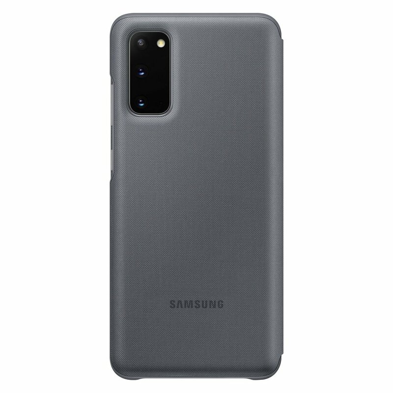 Husa Originala Samsung Galaxy S20 Smart Led View Cover - Gri