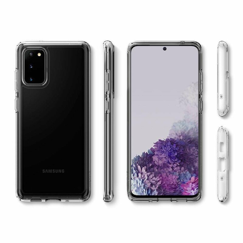 Husa Samsung Galaxy S20 Plus Spigen Ultra Hybrid - Crystal Clear