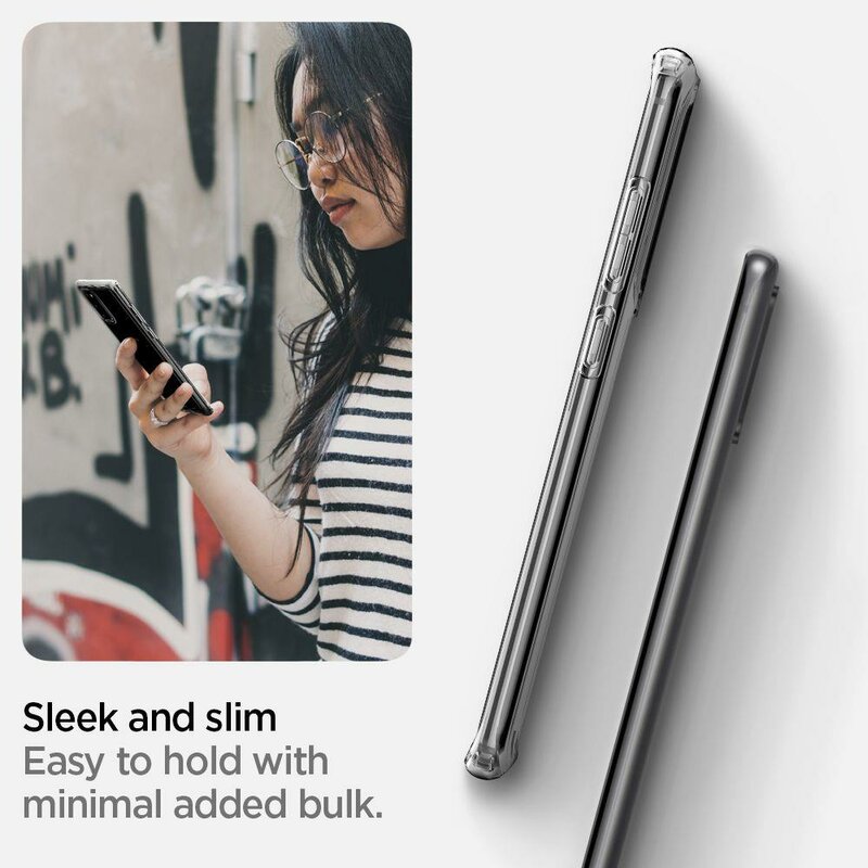 Husa Samsung Galaxy S20 Plus Spigen Ultra Hybrid - Crystal Clear