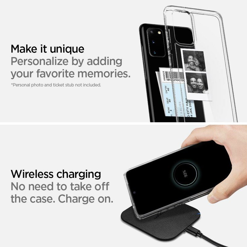 Husa Samsung Galaxy S20 Plus Spigen Ultra Hybrid - Crystal Clear