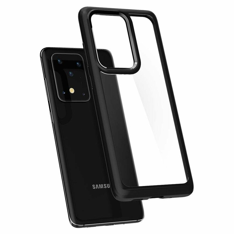 Husa Samsung Galaxy S20 Ultra Spigen Ultra Hybrid - Matte Black