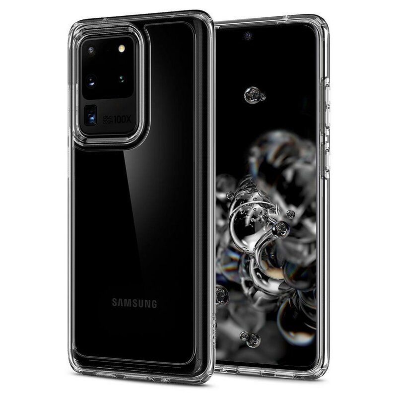 Husa Samsung Galaxy S20 Ultra Spigen Ultra Hybrid - Crystal Clear