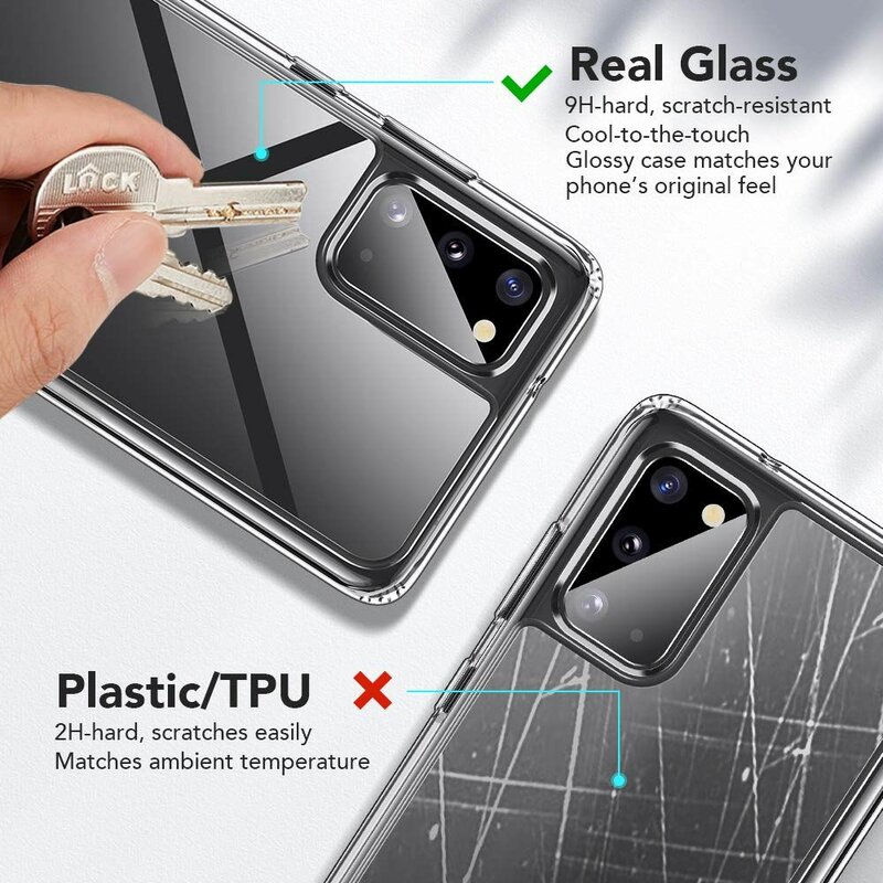 Husa Samsung Galaxy S20 5G ESR Ice Shield - Clear