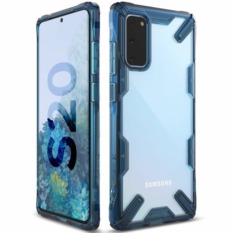 Husa Samsung Galaxy S20 5G Ringke Fusion X - Space Blue