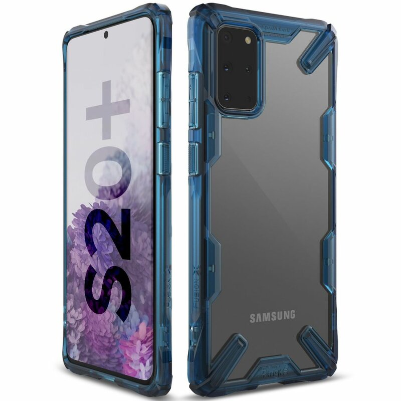 Husa Samsung Galaxy S20 Plus Ringke Fusion X - Space Blue