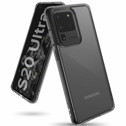 Husa Samsung Galaxy S20 Ultra 5G Ringke Fusion, cenusiu