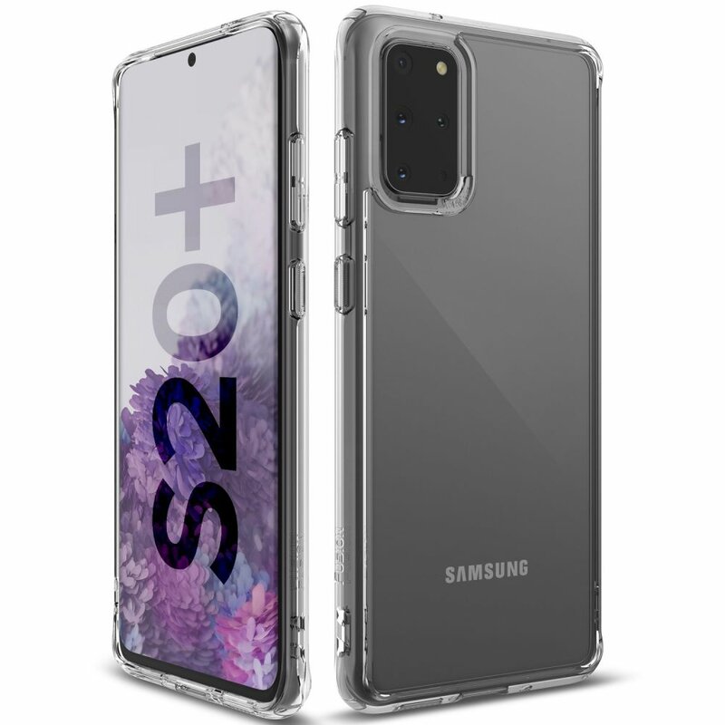 Husa Samsung Galaxy S20 Plus Ringke Fusion, transparenta