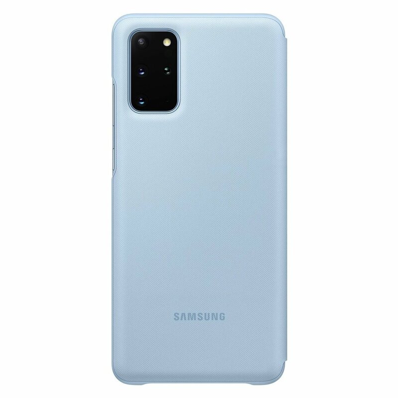 Husa Originala Samsung Galaxy S20 Plus Smart Led View Cover - Albastru