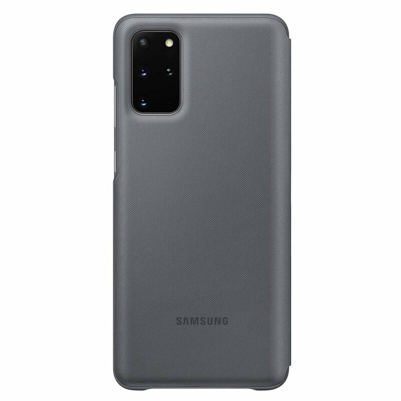 Husa Originala Samsung Galaxy S20 Plus Smart Led View Cover - Gri