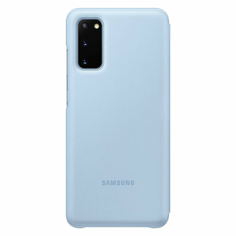 Husa Originala Samsung Galaxy S20 Smart Led View Cover - Albastru