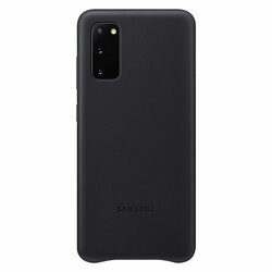 Husa originala Samsung Galaxy S20 5G Leather Cover - Negru