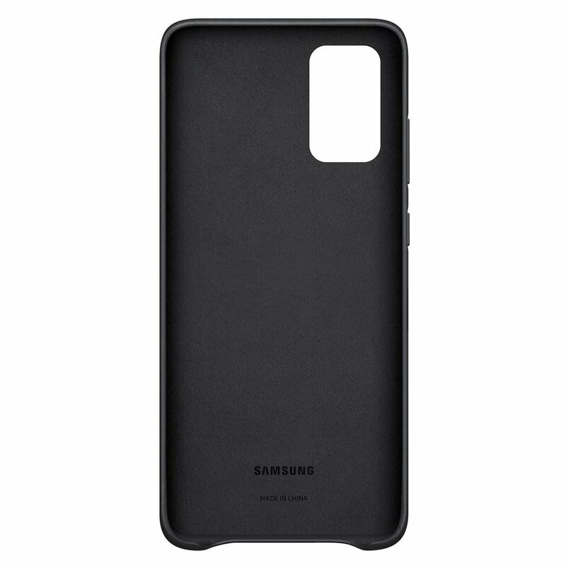 Husa originala Samsung Galaxy S20 Plus Leather Cover - Negru